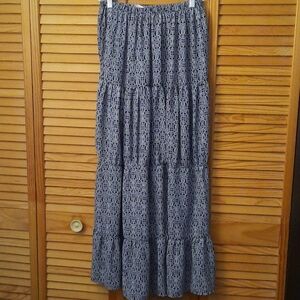 Romeo & Juliet Couture Bohemian  Sheer Skirt